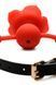 Силіконовий кляп з трояндою Master Series: Blossom Silicone Rose Gag &ndash; Red SO8801 фото 5