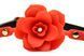 Силіконовий кляп з трояндою Master Series: Blossom Silicone Rose Gag &ndash; Red SO8801 фото 3