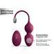 Вагінальні кульки Dorcel LOVE BALLS PLUM, вібрації та рухи внутрішньої кульки, пульт ДК SO7388 фото 2