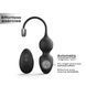 Вагінальні кульки Dorcel LOVE BALLS BLACK, вібрації та рухи внутрішньої кульки, пульт ДК SO7389 фото 2