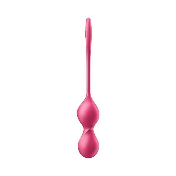 Вагінальні смарт-кульки з вібрацією Satisfyer Love Birds 2 Connect App Red, 86 г, пульт ДК SX0571 фото