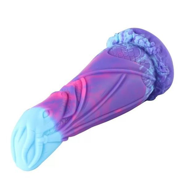 Фалоімітатор для секс-машин Hismith 7.48&Prime; Silicone Dildo HSA139 Monster Series, система KlicLok SO9969 фото