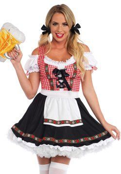 Баварський костюм &laquo;Октоберфест&raquo; Leg Avenue Beer Garden Babe L SO7925 фото