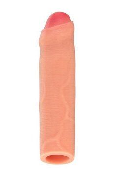 Насадка на член Real Body &mdash; Real Extender BIGGY із закритою головкою SO3720 фото