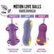 Вагінальні кульки з масажем і вібрацією FeelzToys Motion Love Balls Jivy з пультом ДК, 7 режимів SO3852 фото 3