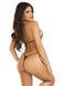 Комплект Leg Avenue Bikini top and thong panty Black One Size SX1072 фото 2