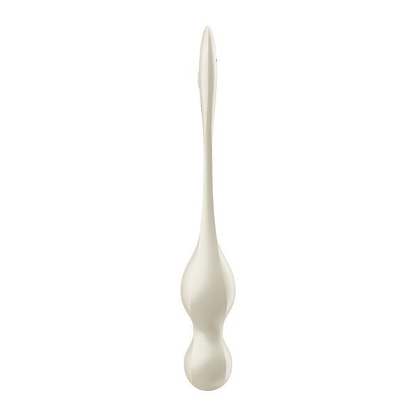 Вагінальні смарт-кульки з вібрацією Satisfyer Love Birds 1 Connect App White, 78 г SX0569 фото