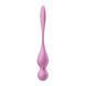 Вагінальні смарт-кульки з вібрацією Satisfyer Love Birds 1 Connect App Pink, 78 г SX0570 фото 4