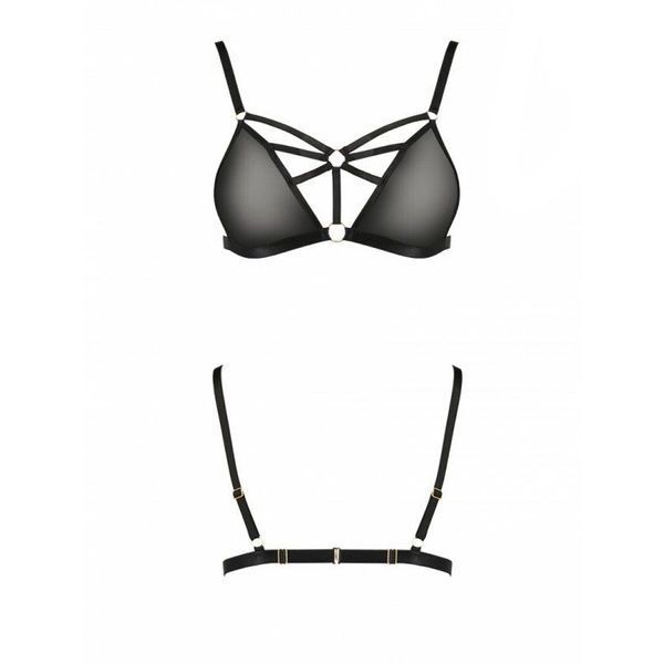 Бюстгальтер-стрепи Passion Exclusive MEGGY BRA L/XL, black PS27704 фото