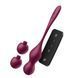 Смарт-вагінальні кульки з вібрацією Satisfyer Love Birds Vary Connect App, змінювана маса, пульт ДК SX1216 фото 1